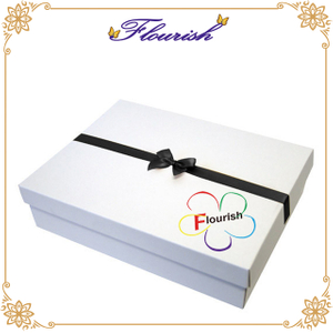 White Color Birthday Clothes Packing And Storage Gift Box 