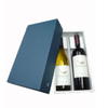 Heavy Duty Black Rigid Cardboard 3 Bottle Wine Storage Box
