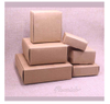 Retail Price Custom Logo Printed Foldable White And Brown Kraft Paper Parcel Box