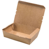 Black Kraft Paper Food Grade Take-out Lunch Box