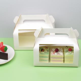  Wholesale Custom Logo Printing Paper Packaging Cake Box With Window