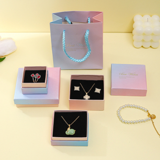 Foam Insert Cardboard Paper Packaging Jewelry Gift Box