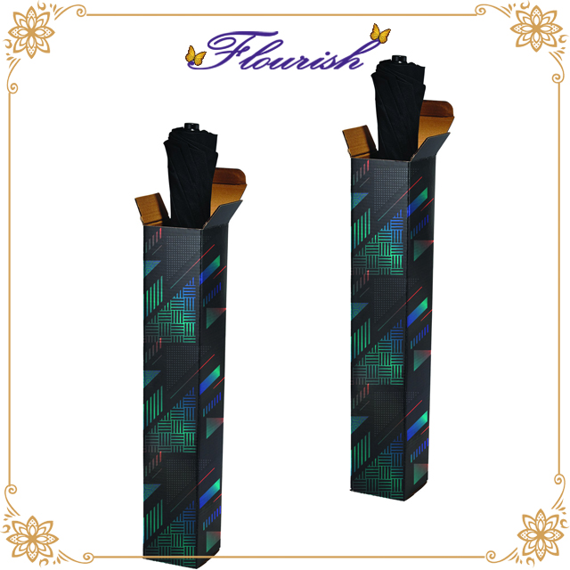 Custom Printed Portable Rectangle Upright Cardboard Umbrella Box Buy
